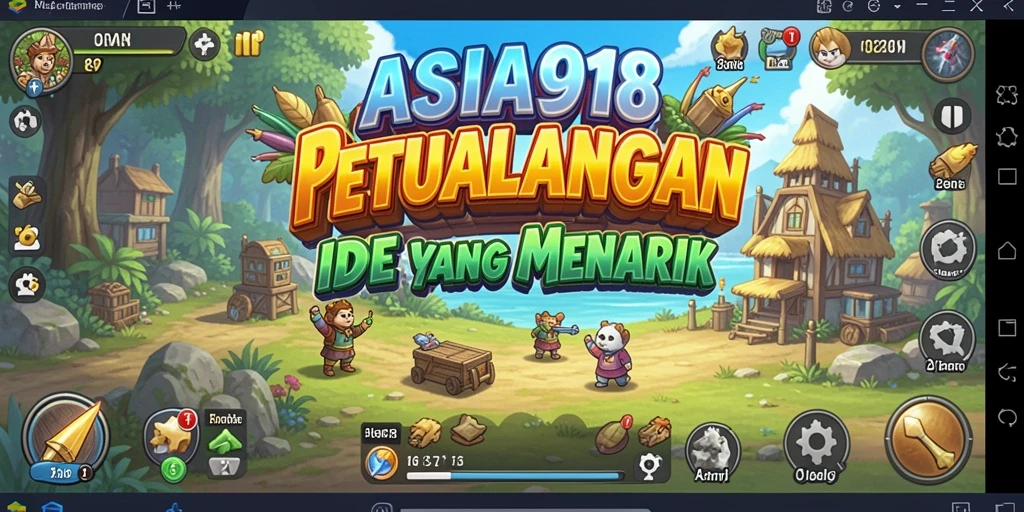 Tampilan gameplay ASIA918 yang menarik dengan mekanisme idle yang menyenangkan.