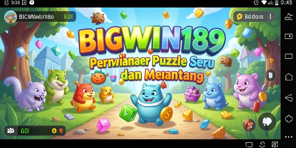 Tampilan gameplay seru BIGWIN189 yang penuh tantangan Puzzle.