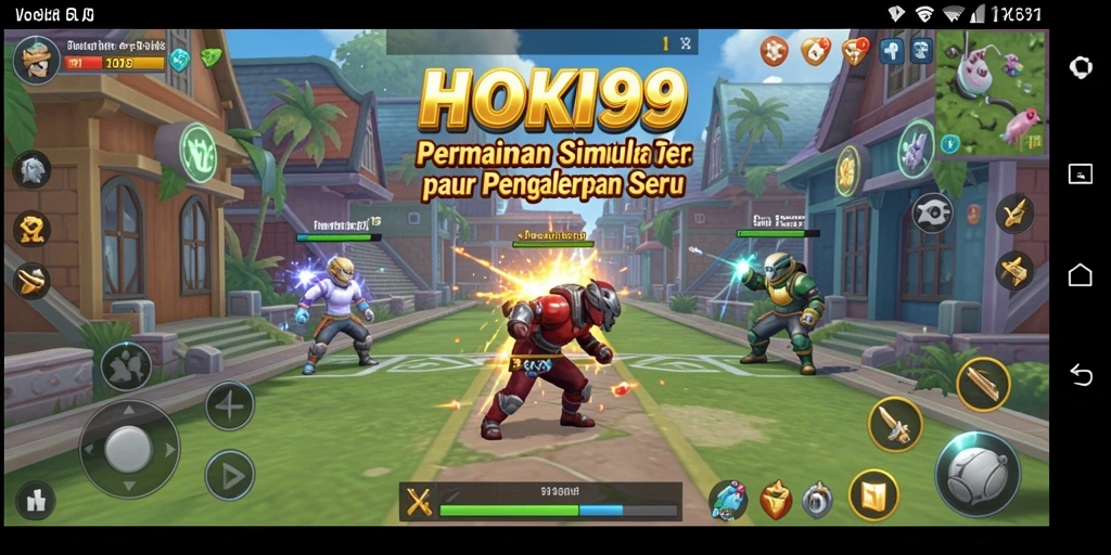 Tampilan gameplay HOKI99 yang menarik dan interaktif.