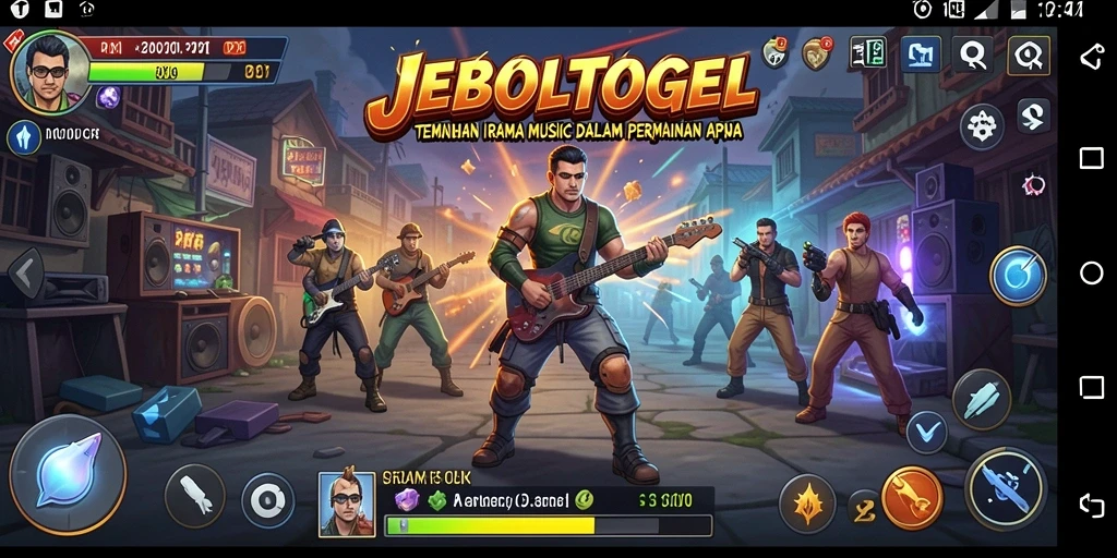 Tampilan menarik gameplay JEBOLTOGEL dengan musik menyenangkan.