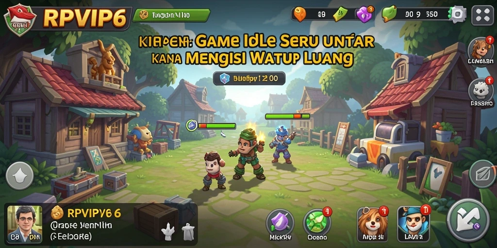 Tampilan gameplay RPVIP6 yang menarik dan interaktif.