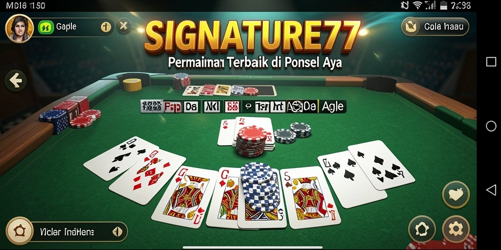 Tampilan menarik dan gameplay seru di SIGNATURE77.